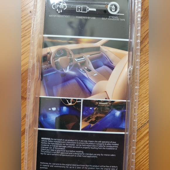 28" LED Car Interior Lights NWT - Picture 2 of 9